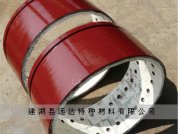 内衬陶瓷片短直管